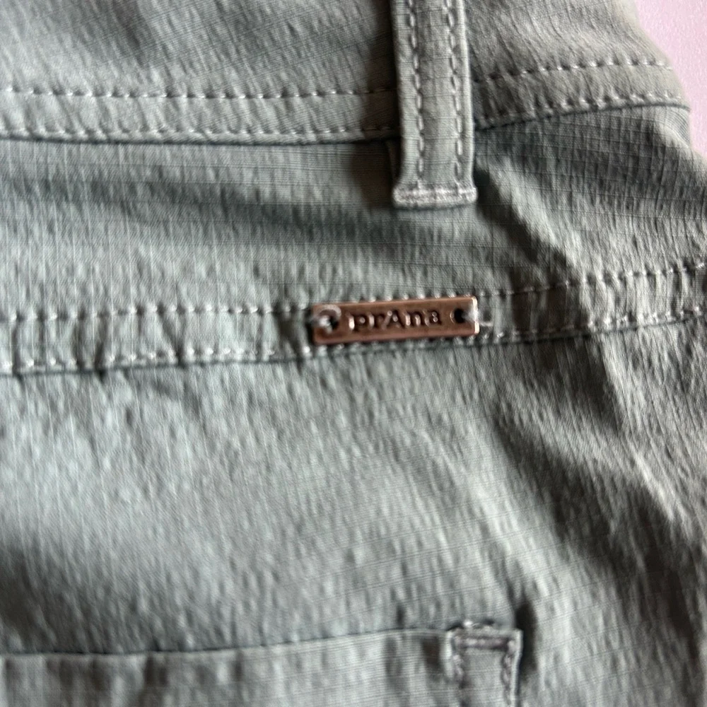 Prana Sage Green Casual Cargo Shorts - Picture 5 of 5